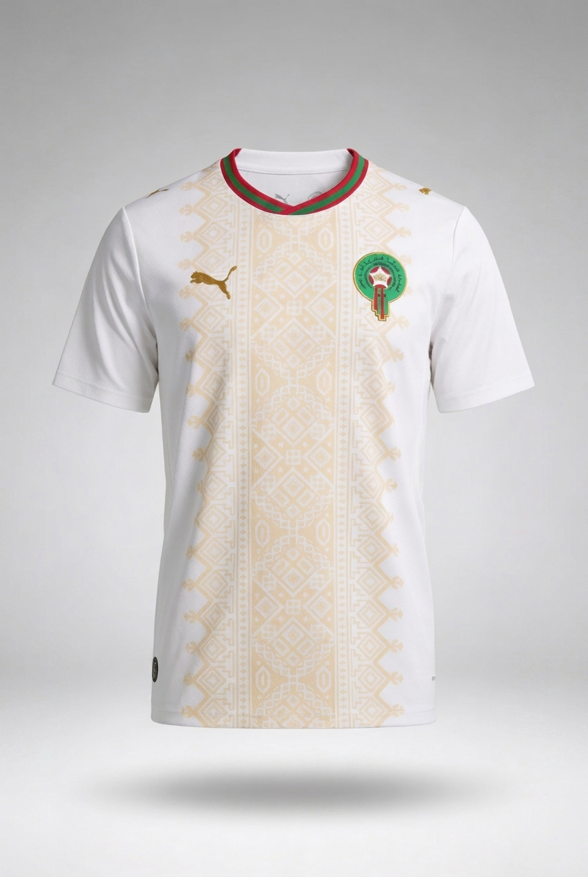 Maillot extérieur Maroc 2026-2028