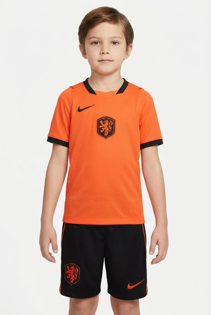 Ensemble domicile enfant Pays-Bas Coupe du Monde 2026